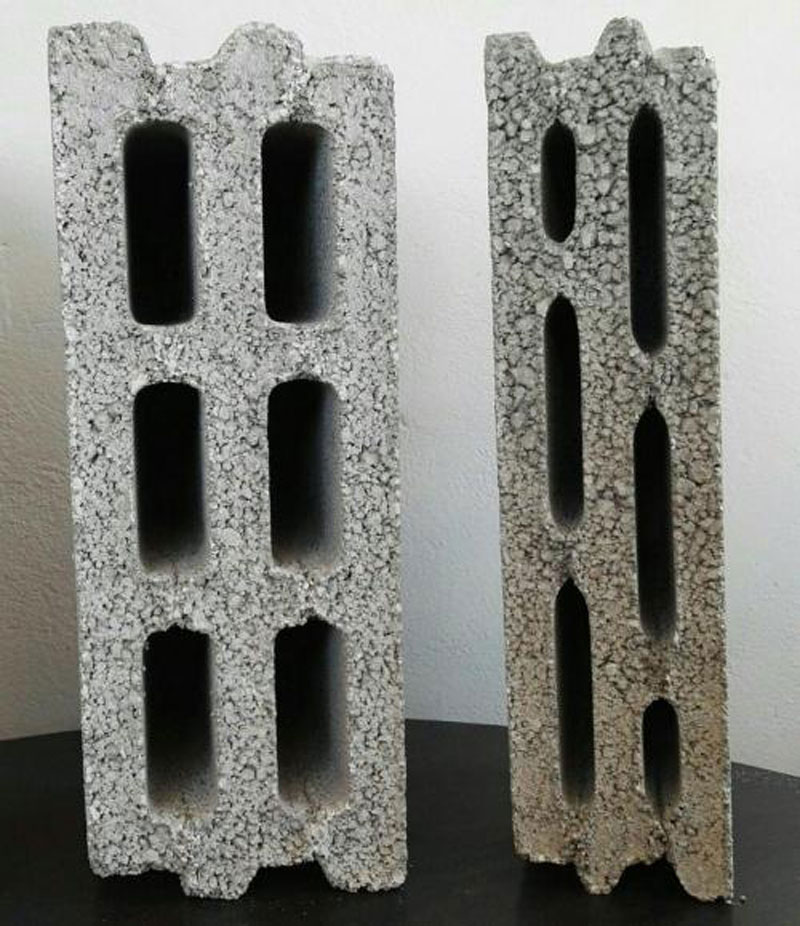 بلوک سه جداره پوکه معدنی
