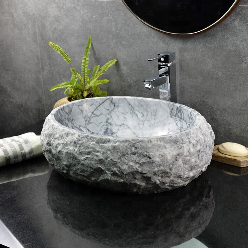 روشویی مدرن از سنگ مرمر