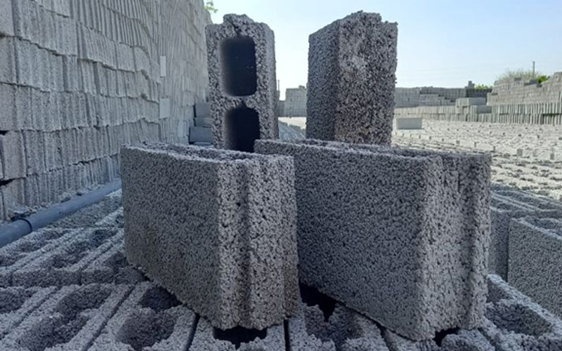 پوکه مخصوص تولید بلوک سبک