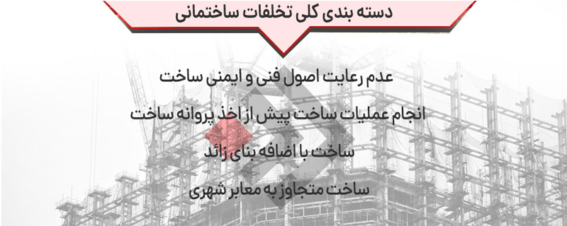 تخلفات ساختمانی