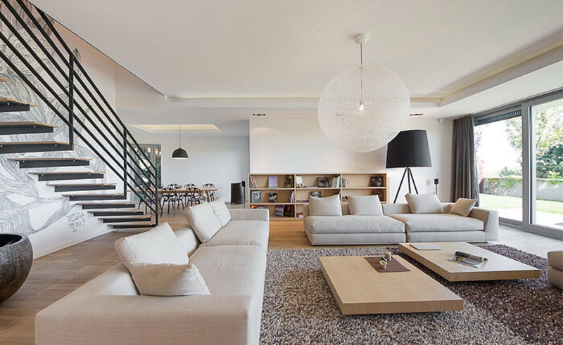 20 مدل خانه دوبلکس مدرن و شیک + مزایا و معایب خانه دوبلکس 7 معماری خانه دوبلکس