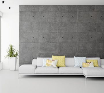 معماری داخلی با پوشش مینرالی